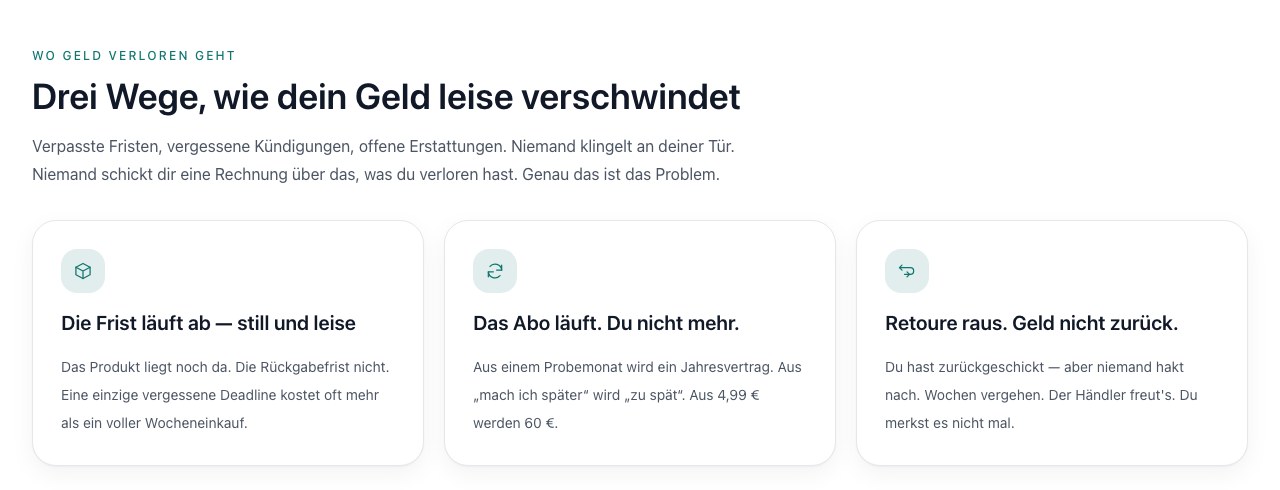 Refund Radar Website